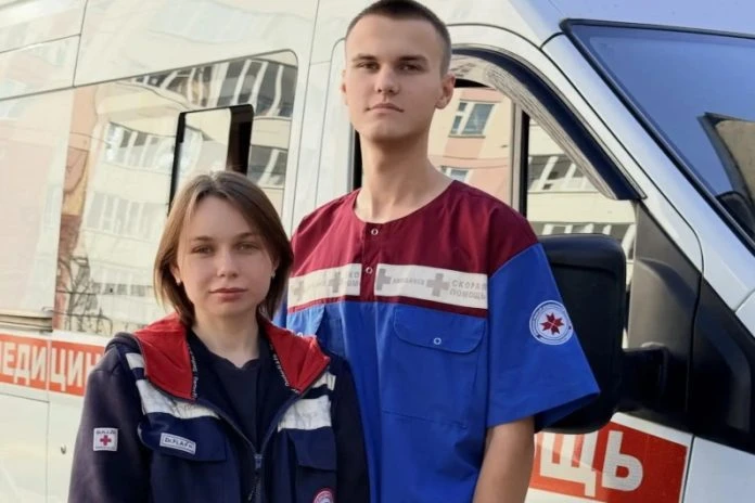 В Саранске бригада скорой медицинской помощи оказала помощь многодетной матери, у котор...