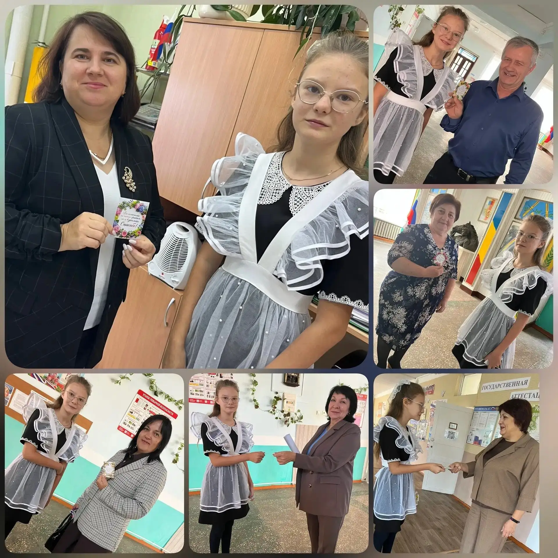 🤝 Совместная инициатива: ребёнок и советник по воспитанию поздравляют педагогов.