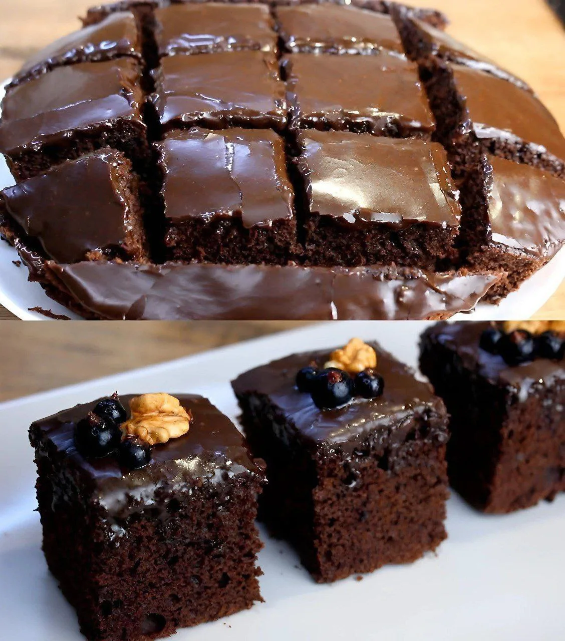 Шоколадное наслаждение: быстрый брауни из доступных ингредиентов😋