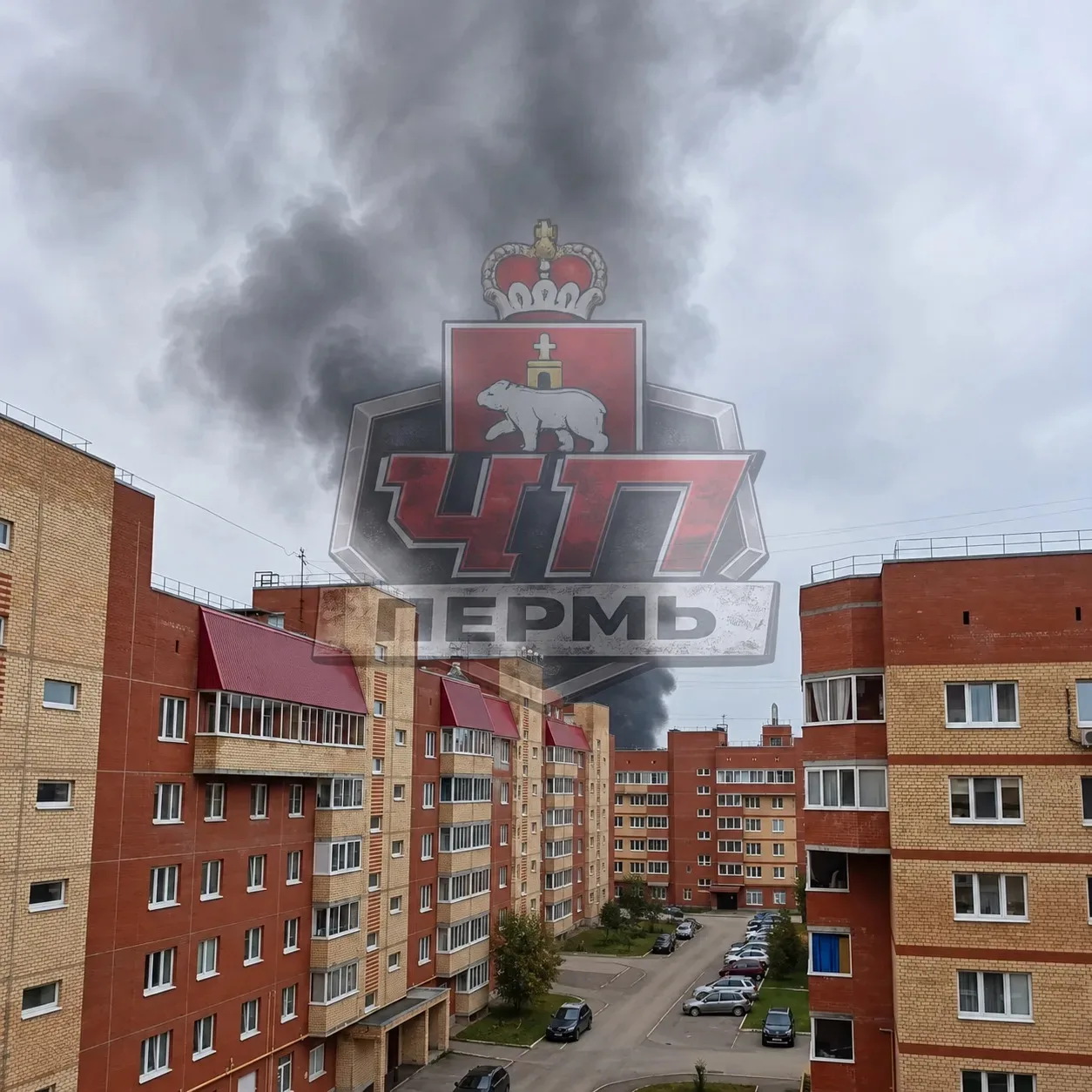 ⚡Горит дом на улице Партизанская