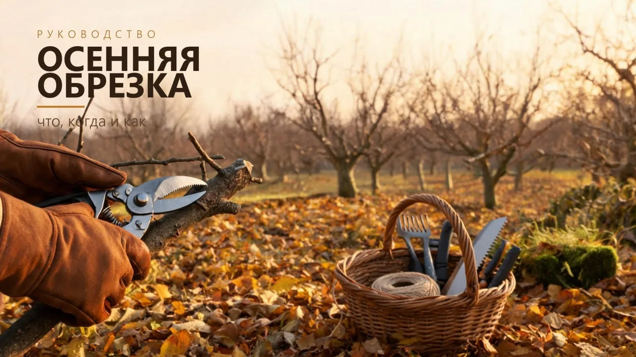 Осенняя обрезка сада: что, когда и как