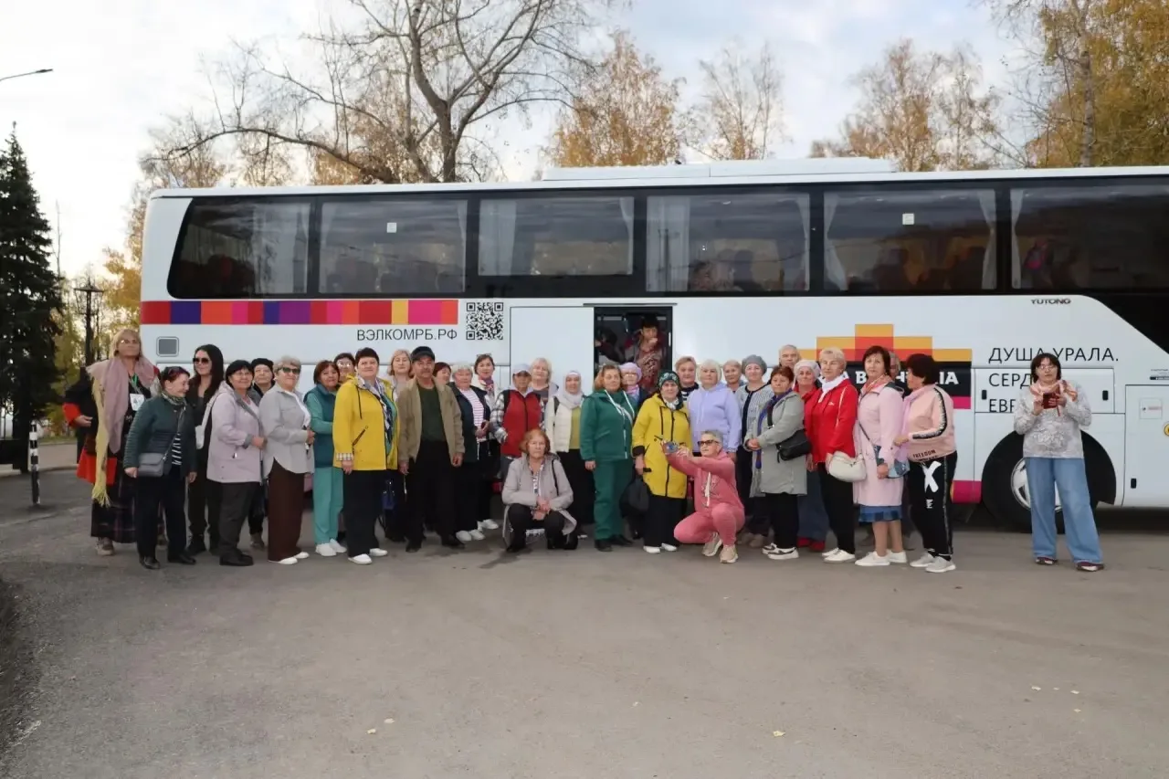 Жители Иглинского района серебряного возраста посетили Бирск в рамках проекта «Башкирск...