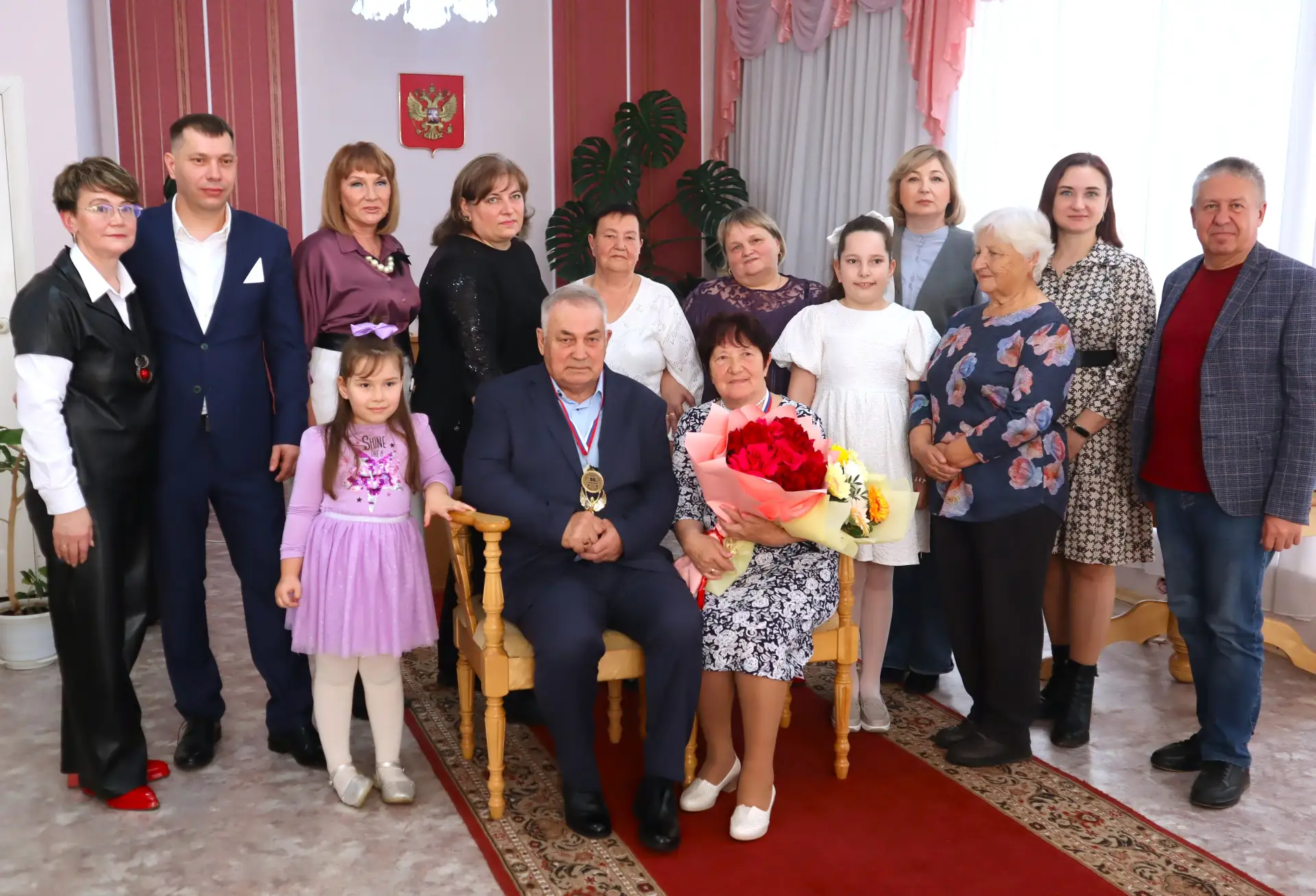 😍 50 лет любви и верности: золотая свадьба семьи Суворовых.