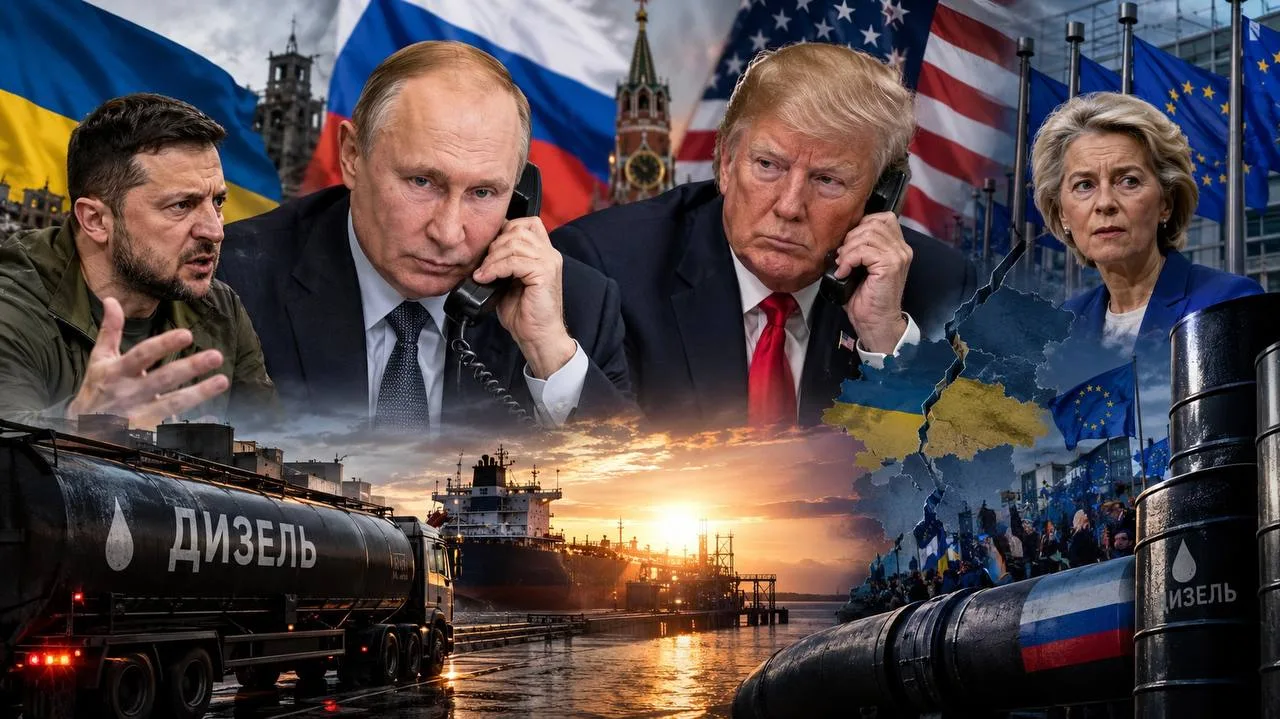 Зеленский обвинил Трампа в «несправедливой сделке» с Россией: российский дизель стал по...