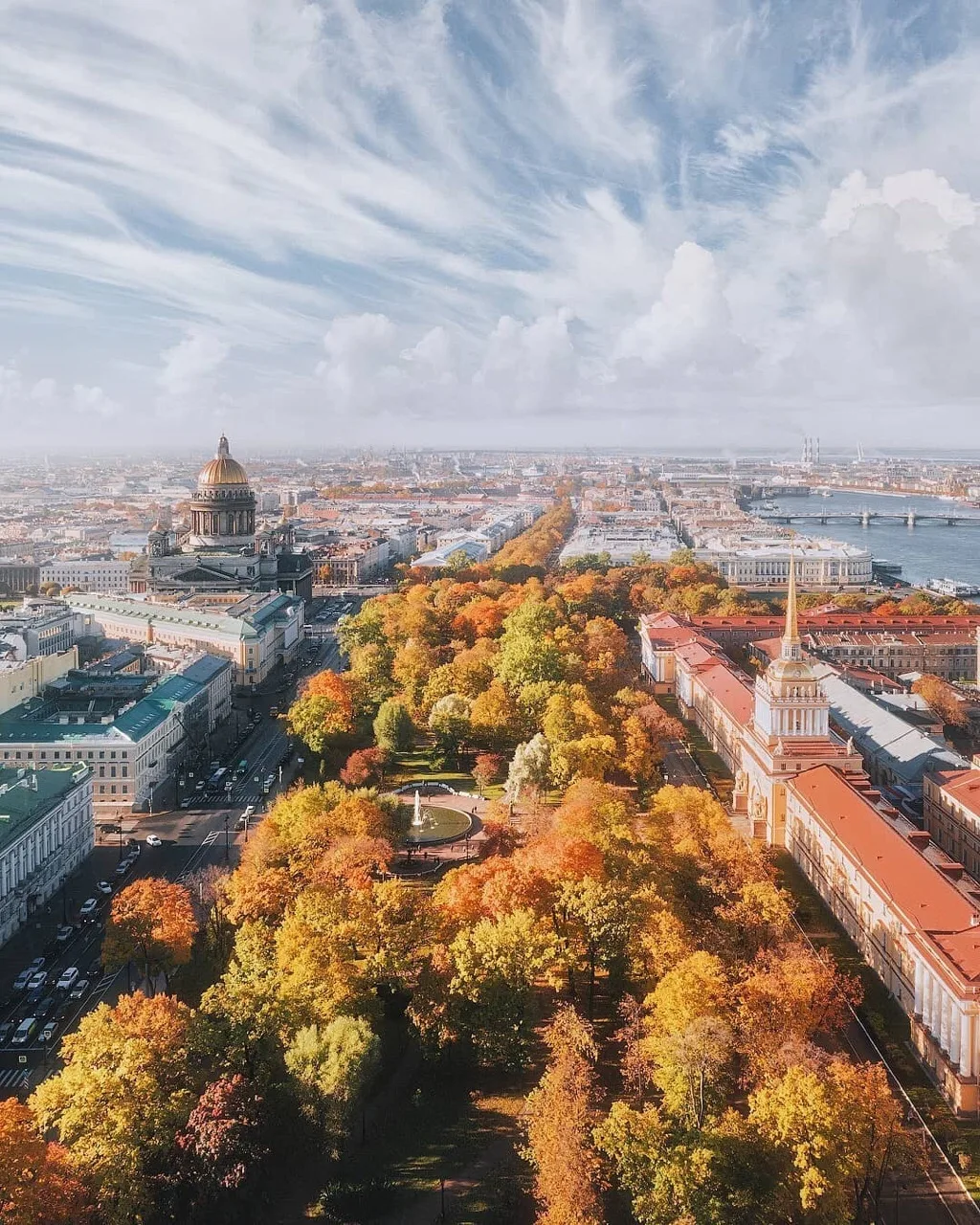 Прекрасный осенний Петербург