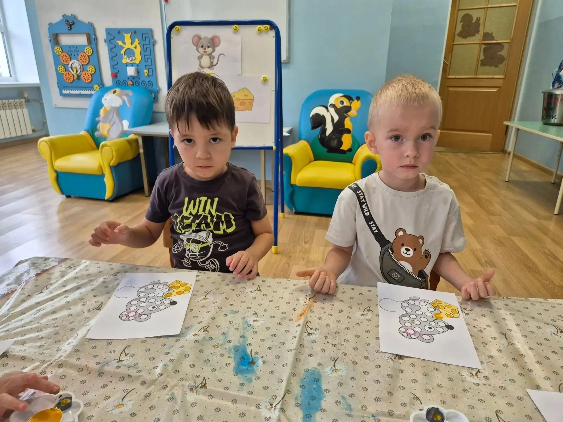 🎨 «Угости мышку сыром»                                                                ...