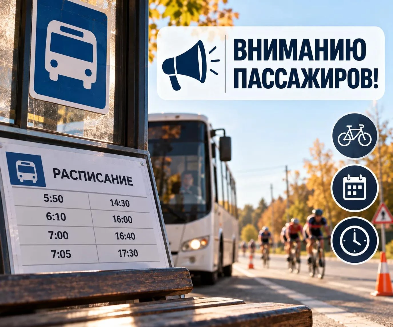 Вниманию пассажиров!