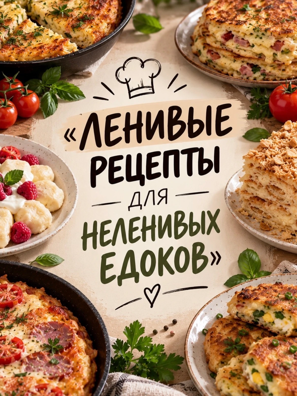 Ленивые рецепты, которые еще и вкусные 👌