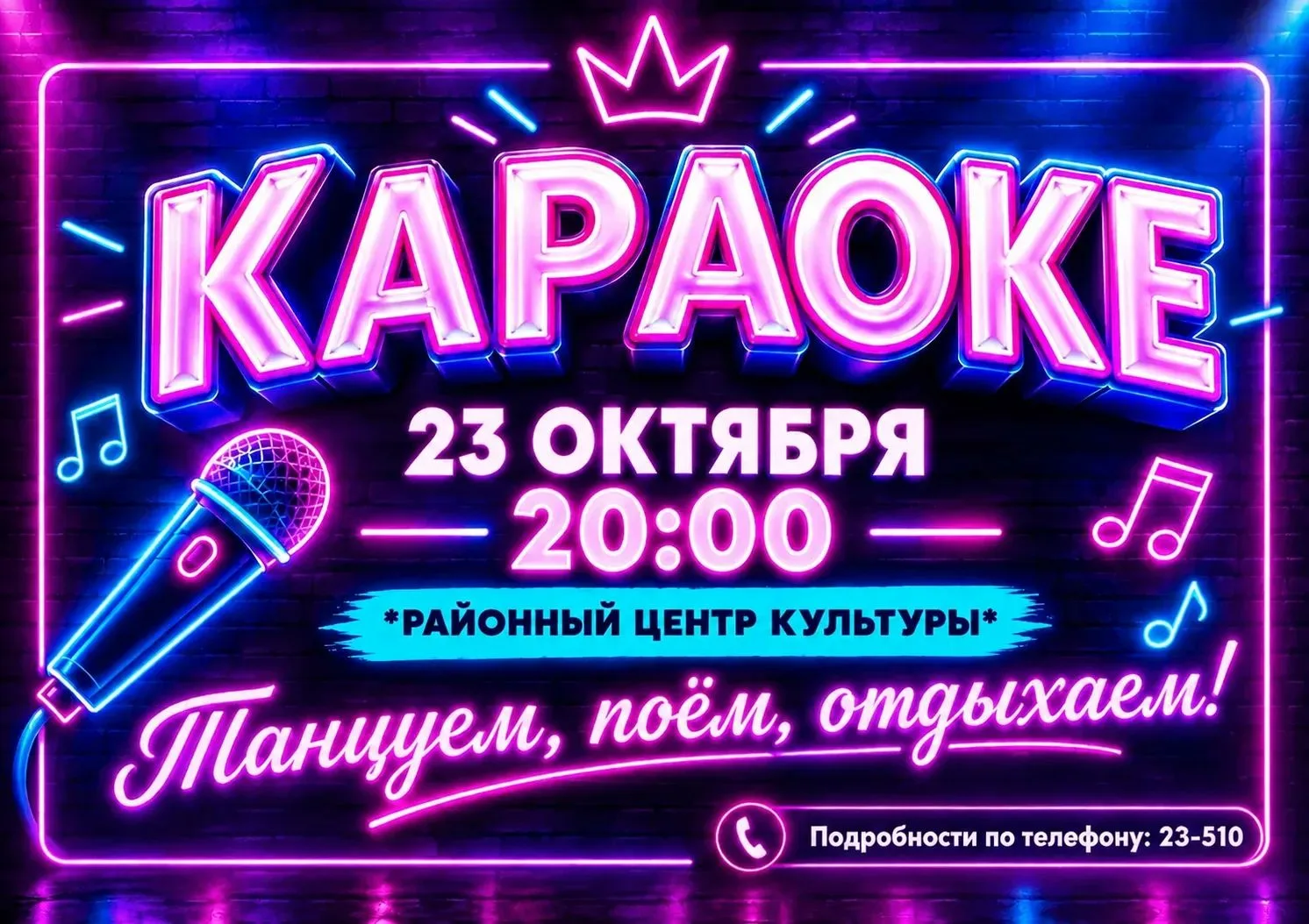 🎤🎶 Приглашаем в КАРАОКЕ!