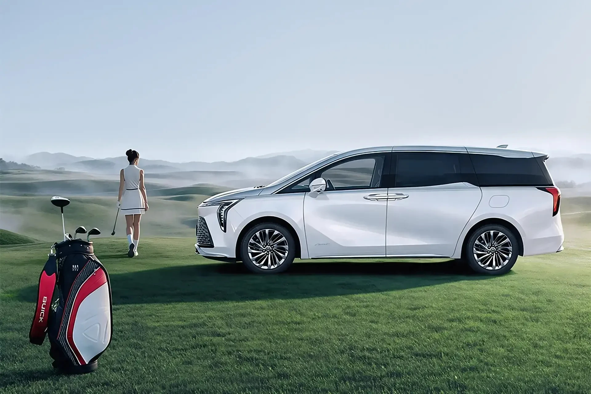 Начались продажи спецверсии минивэна Buick Century LPGA Limited Edition с двухцветной о...