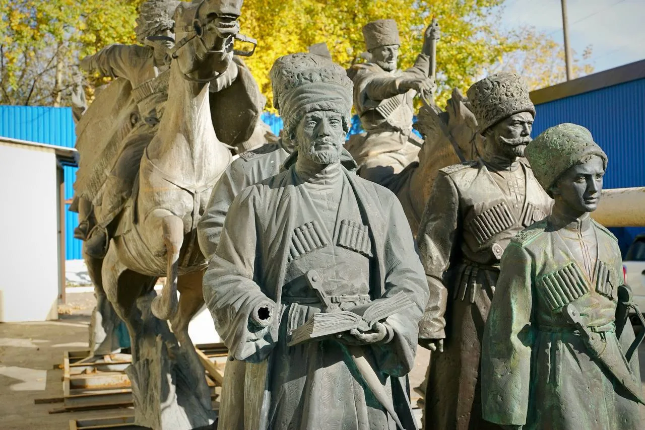 В Химках отливают бронзовые скульптуры для Кремля