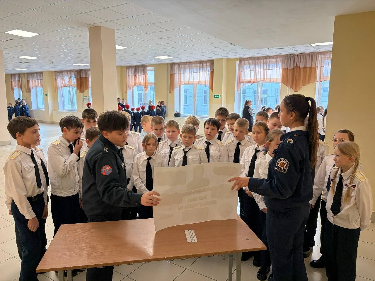 В рамках празднования Дня Героев Танкограда обучающиеся кадетского корпуса стали участн...