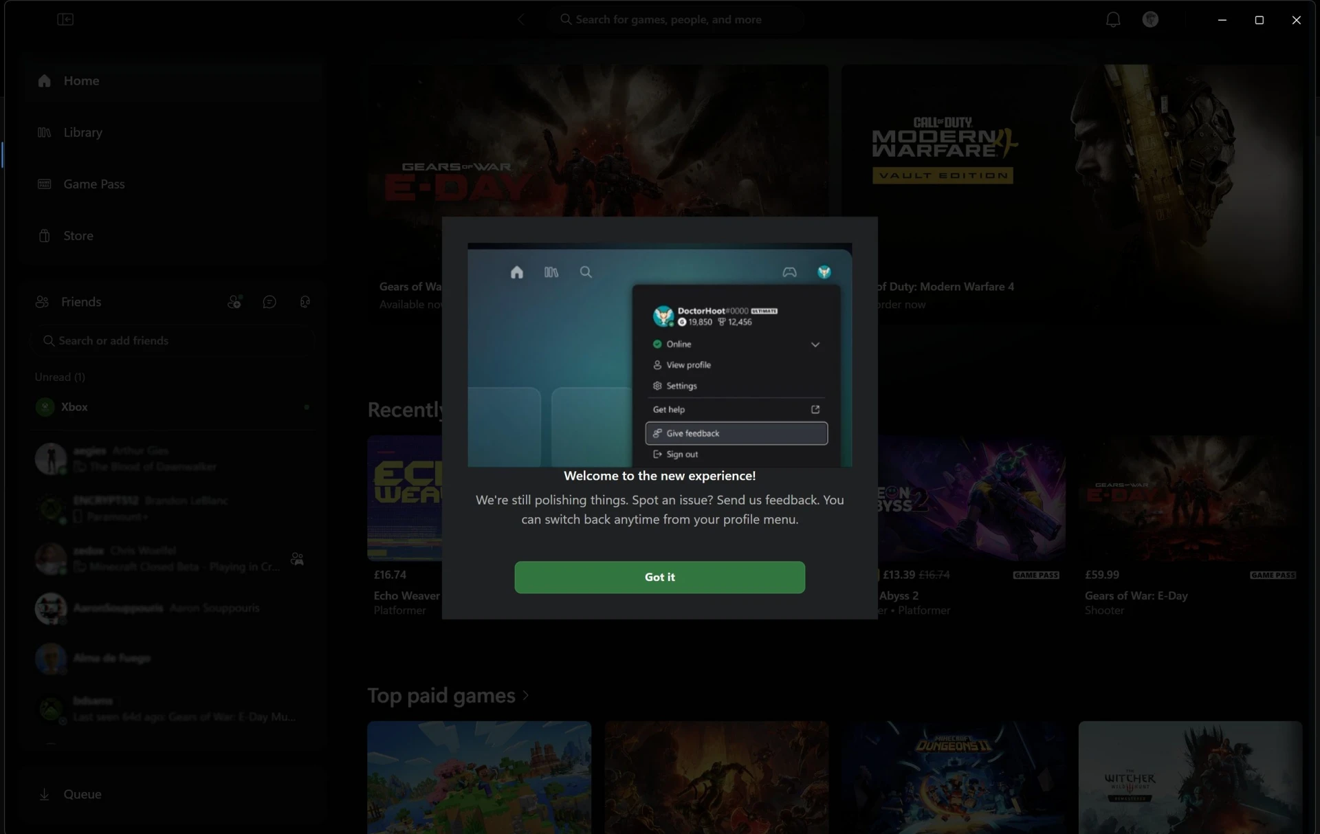 Microsoft ускорит Xbox на ПК — приложение переделают с нуля.