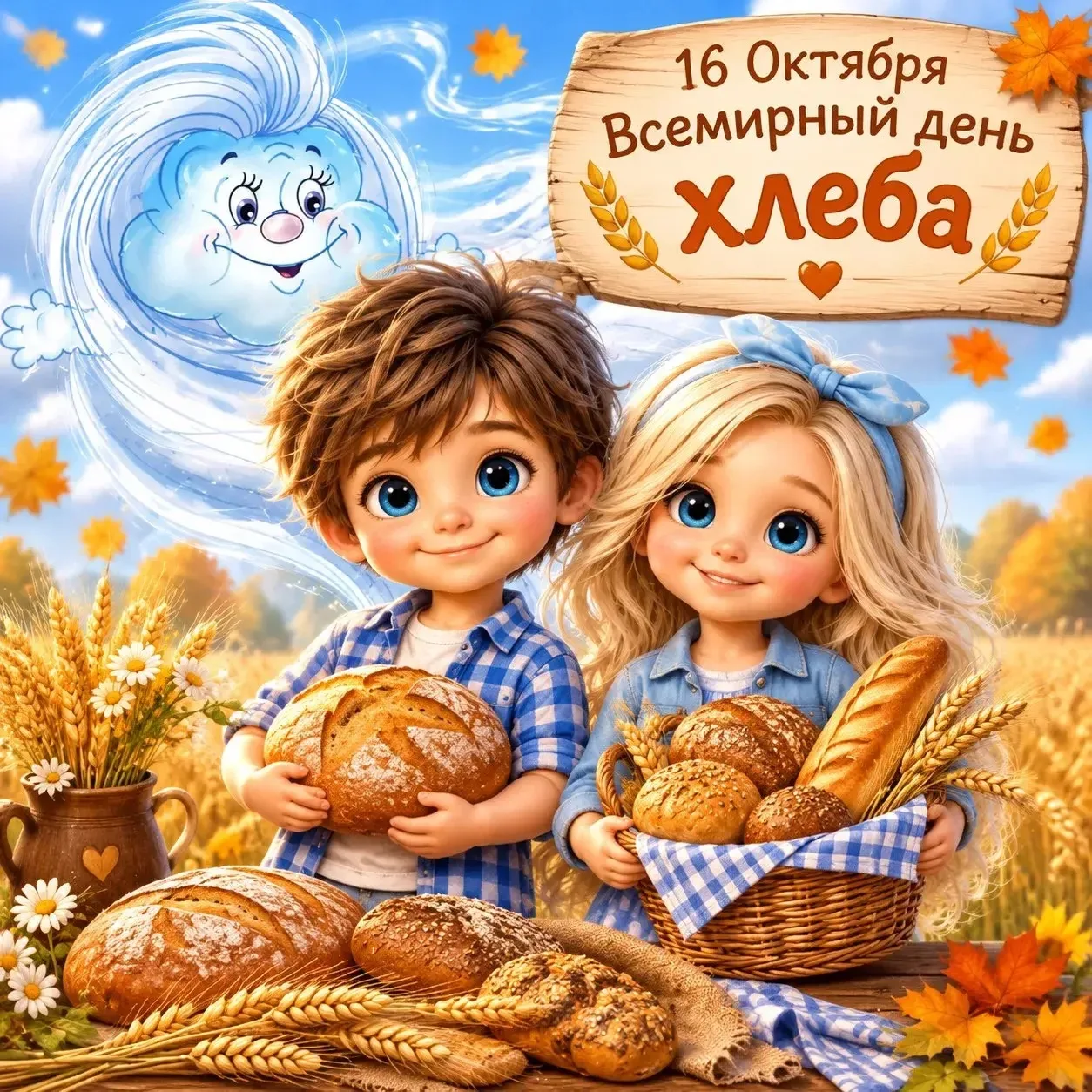 Свежий, ароматный и такой родной: празднуем Всемирный день хлеба! 🌾