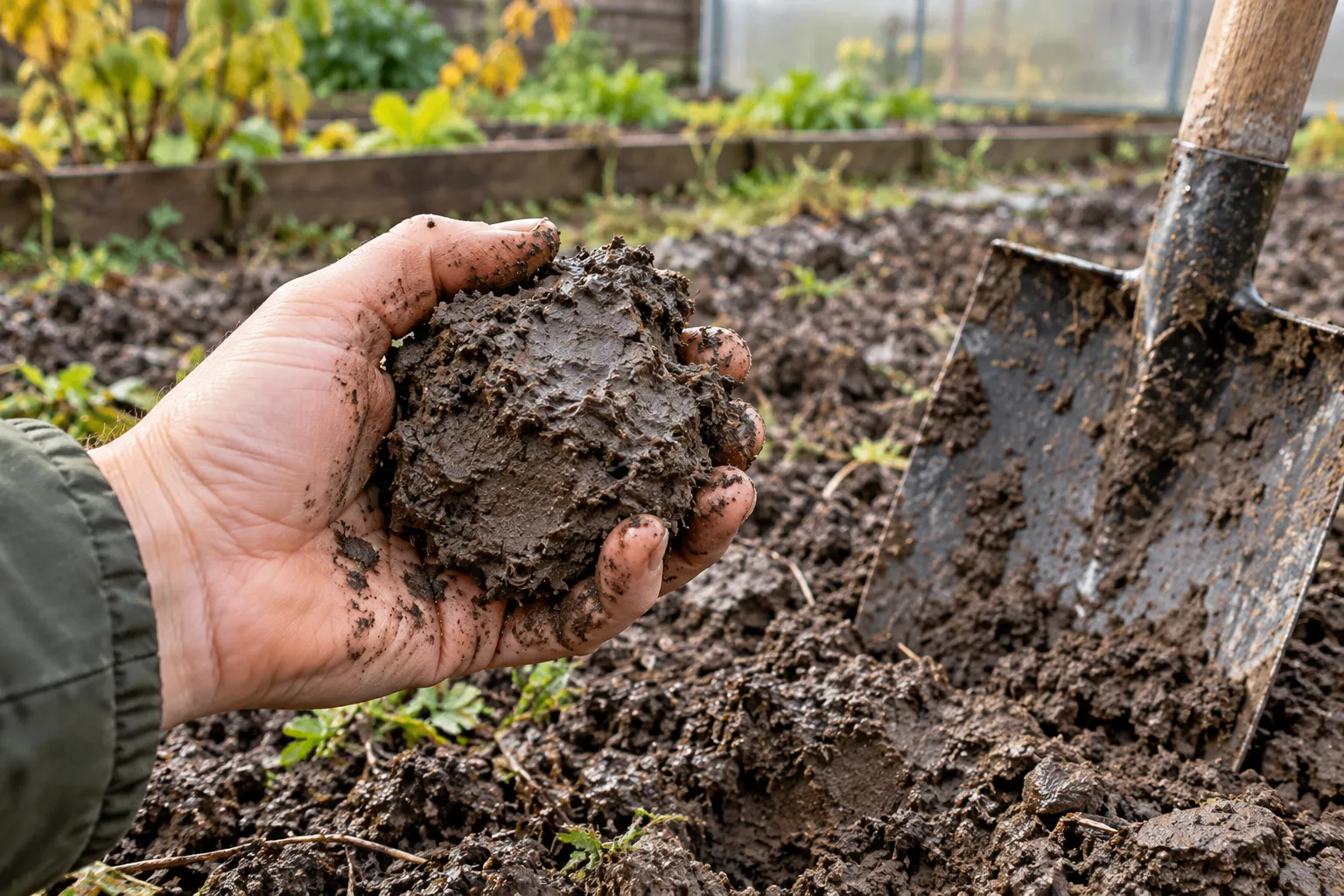 🌱 ПОСЛЕ ДОЖДЯ ЗЕМЛЯ СТАЛА КАК ПЛАСТИЛИН. ПОЧЕМУ ЛОПАТУ ЛУЧШЕ ОТЛОЖИТЬ?