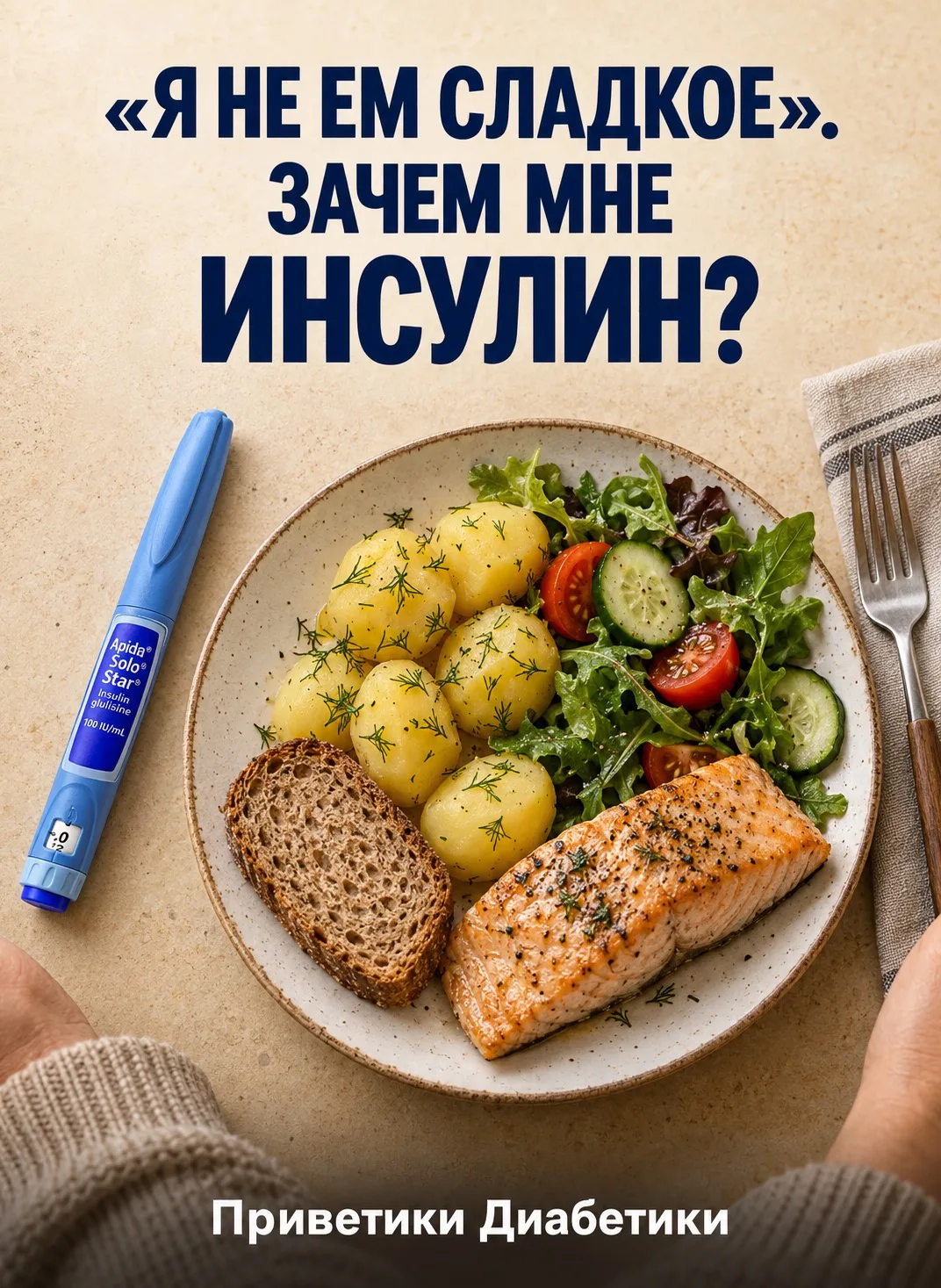 «Я НЕ ЕМ СЛАДКОЕ». ЗАЧЕМ МНЕ ИНСУЛИН?