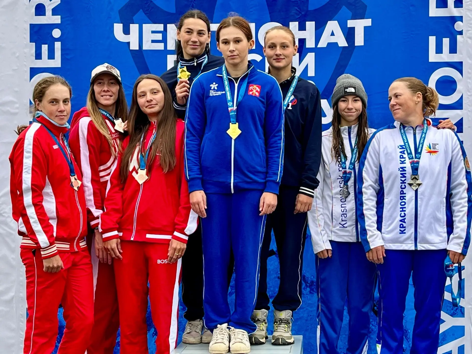 У красноярских спортсменок три медали чемпионата России по гребному слалому 🚣‍
