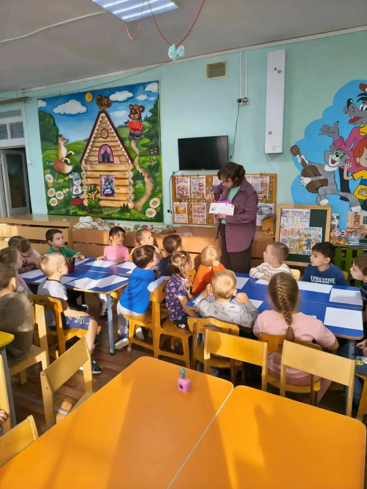 💌 День почты в старшей группе: путешествие одного письма! 💌