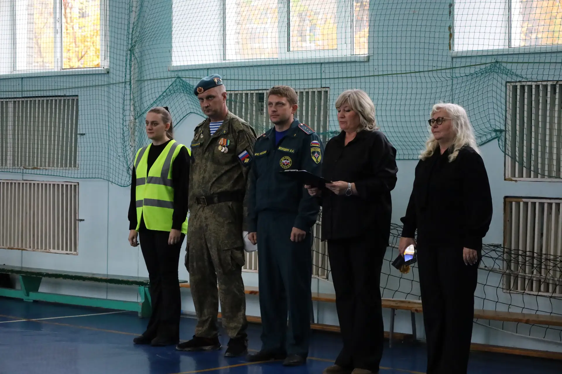 В школе №5 на базе Зонального центра по подготовке граждан к военной службе и военно-па...