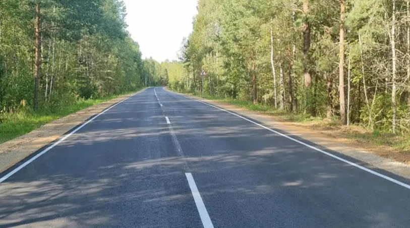 ⚡️ В Рогнединском районе Брянской области отремонтировали участок дороги Селиловичи – Б...