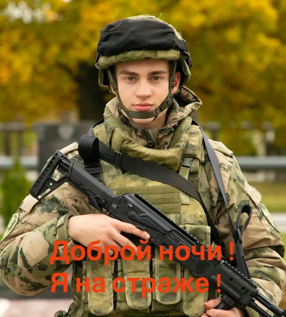 Доброй ночи! Я на страже!
