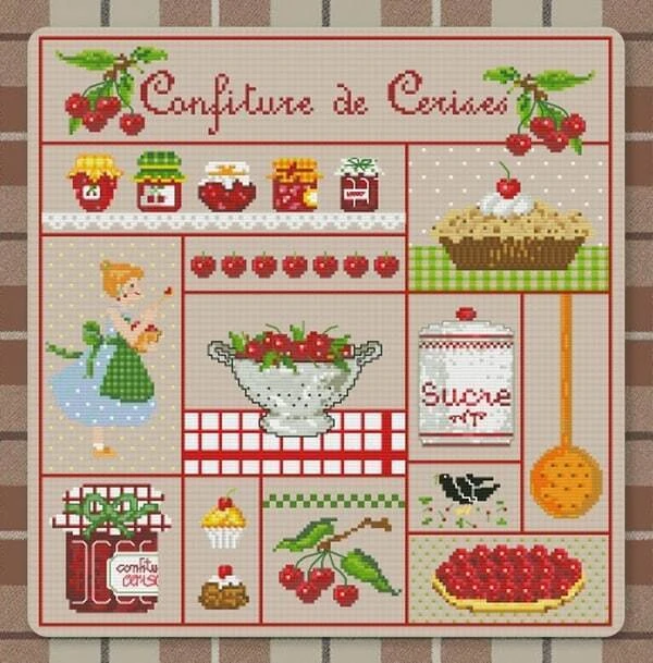 Confiture de Cerises. Дизайн Madame la Fee
