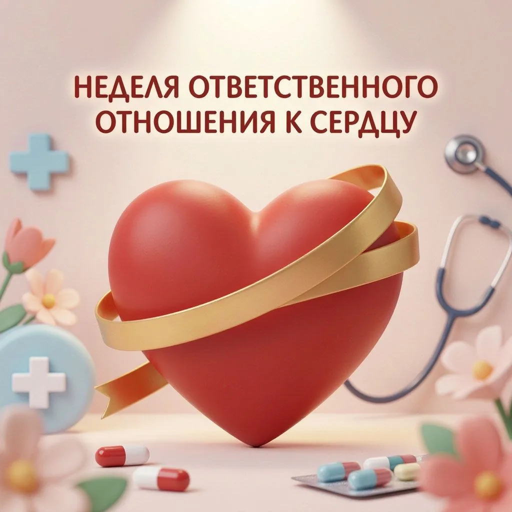 Следите за артериальным давлением — берегите сердце! ❤️С 28 сентября по 4 октября в Рос...