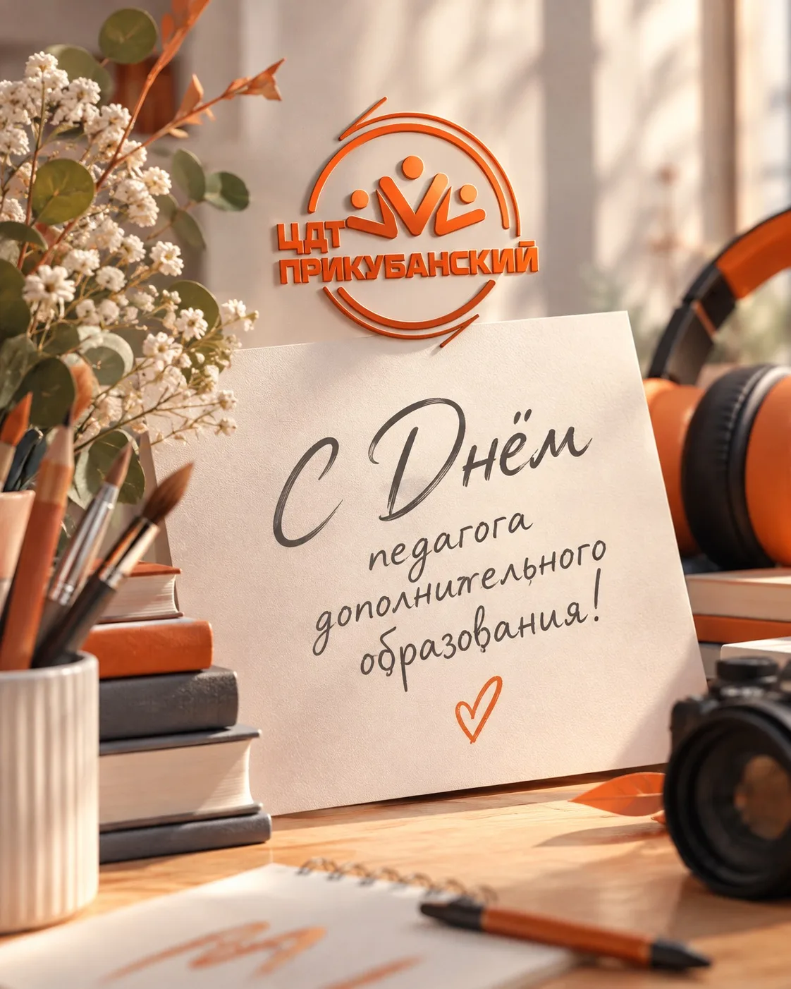 🎓С Днём педагога дополнительного образования!🎉