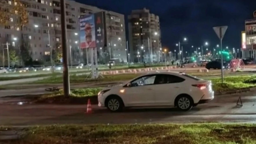 В Северодвинске 12‑летний велосипедист попал под машину