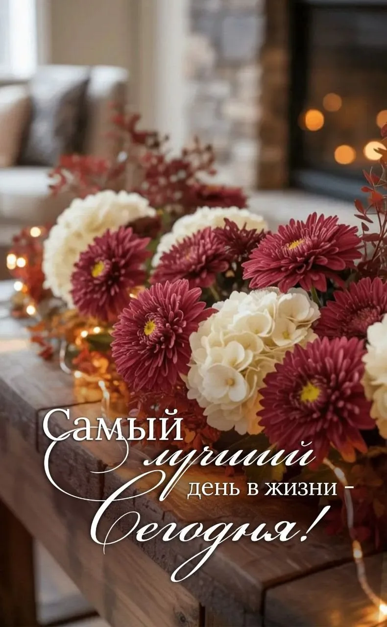 Самый лучший день — сегодня! 🌸