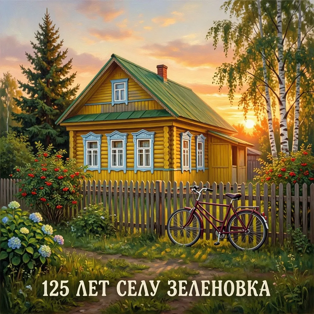 🎉 С юбилеем, родная Зелёновка! 125 лет! 🌾