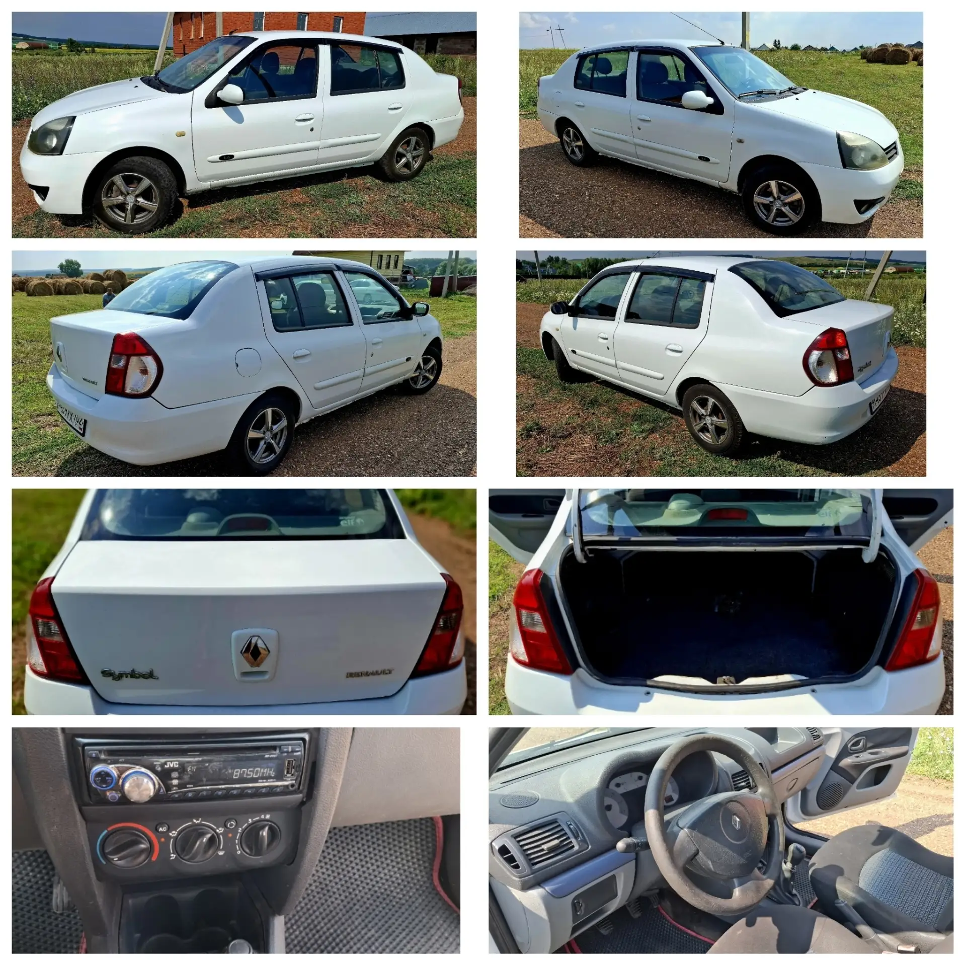 Renault Symbol 1.4 MT, 2008г. Цена 335
