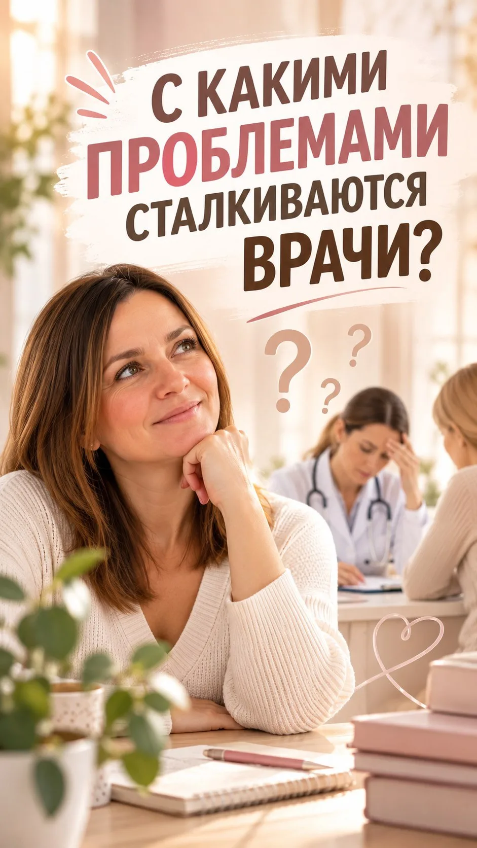 С КАКИМИ ПРОБЛЕМАМИ СТАЛКИВАЮТСЯ ВРАЧИ?⤴️⤴️⤴️