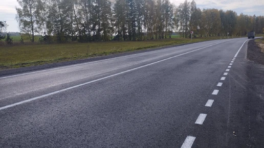 В Брянской области по нацпроекту отремонтировали 8,5 км дороги на Трубчевск