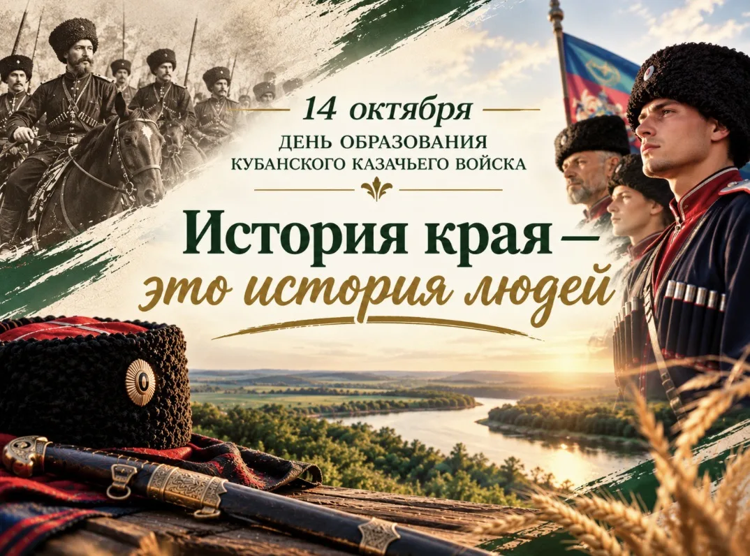 🌻14 октября — День образования Кубанского казачьего войска!