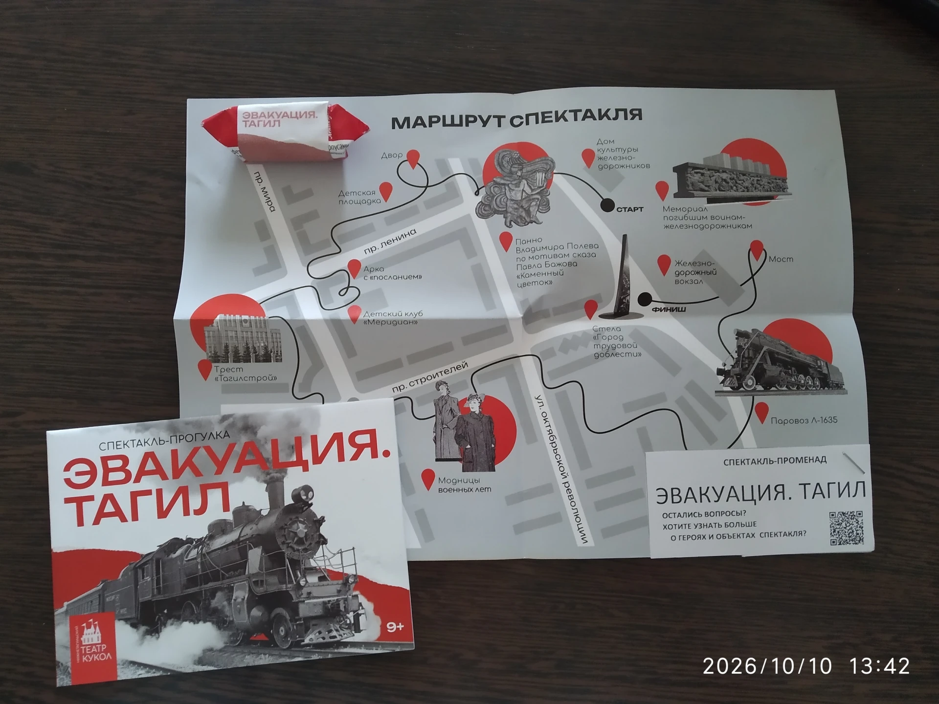 ФХО на спектакле-прогулке «Эвакуация. ТАГИЛ»