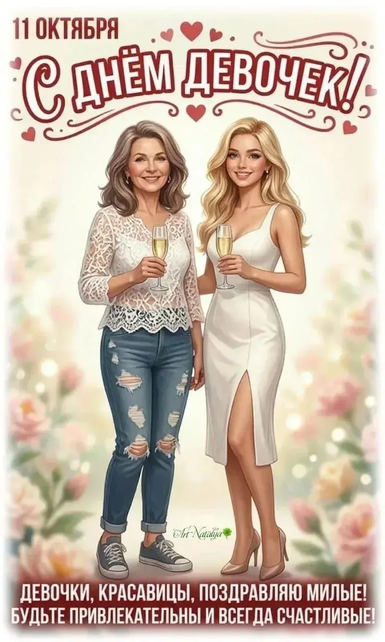 🌸 С Днём девочек, милые наши девочки! 💖