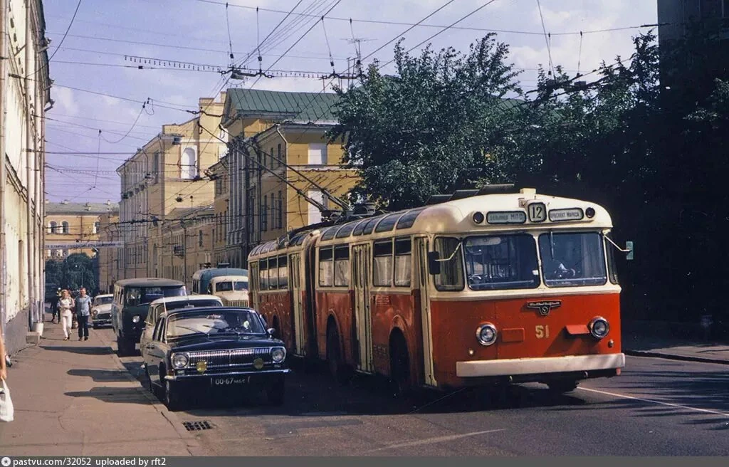 Улица Герцена, маршрут 12 1973