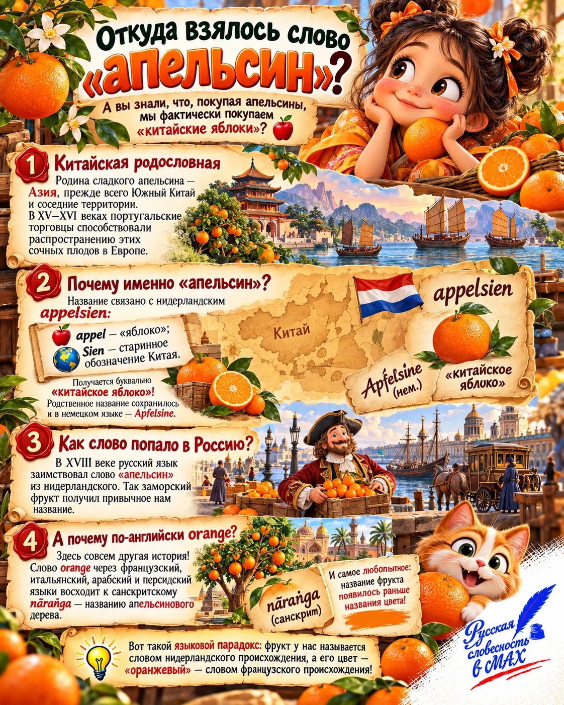 🍊 АПЕЛЬСИН С СЕКРЕТОМ!