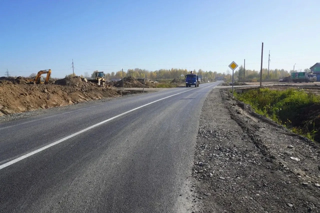 В Удмуртии отремонтировали отрезок пути от железнодорожном переезда до Пирогово.