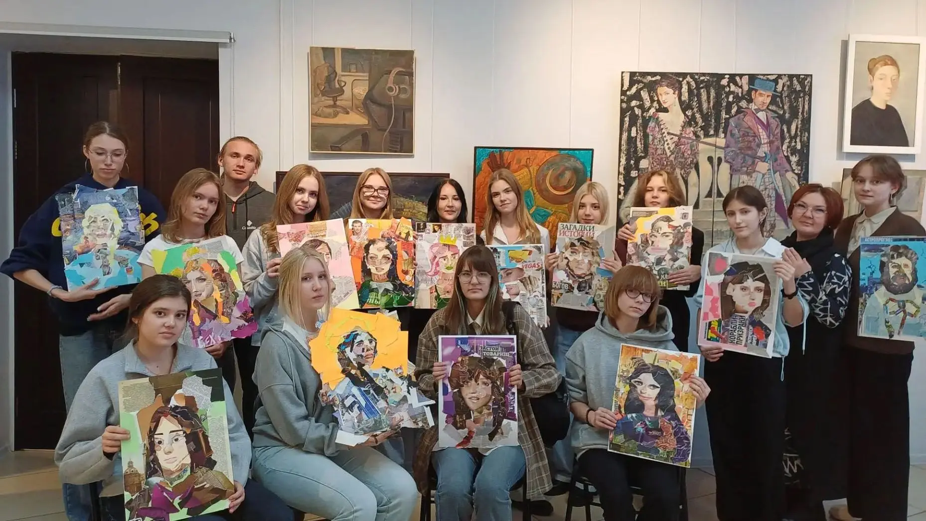 15 октября учащиеся 5 класса ДХШ г. Кемерово провели насыщенный творческий день в Кузба...