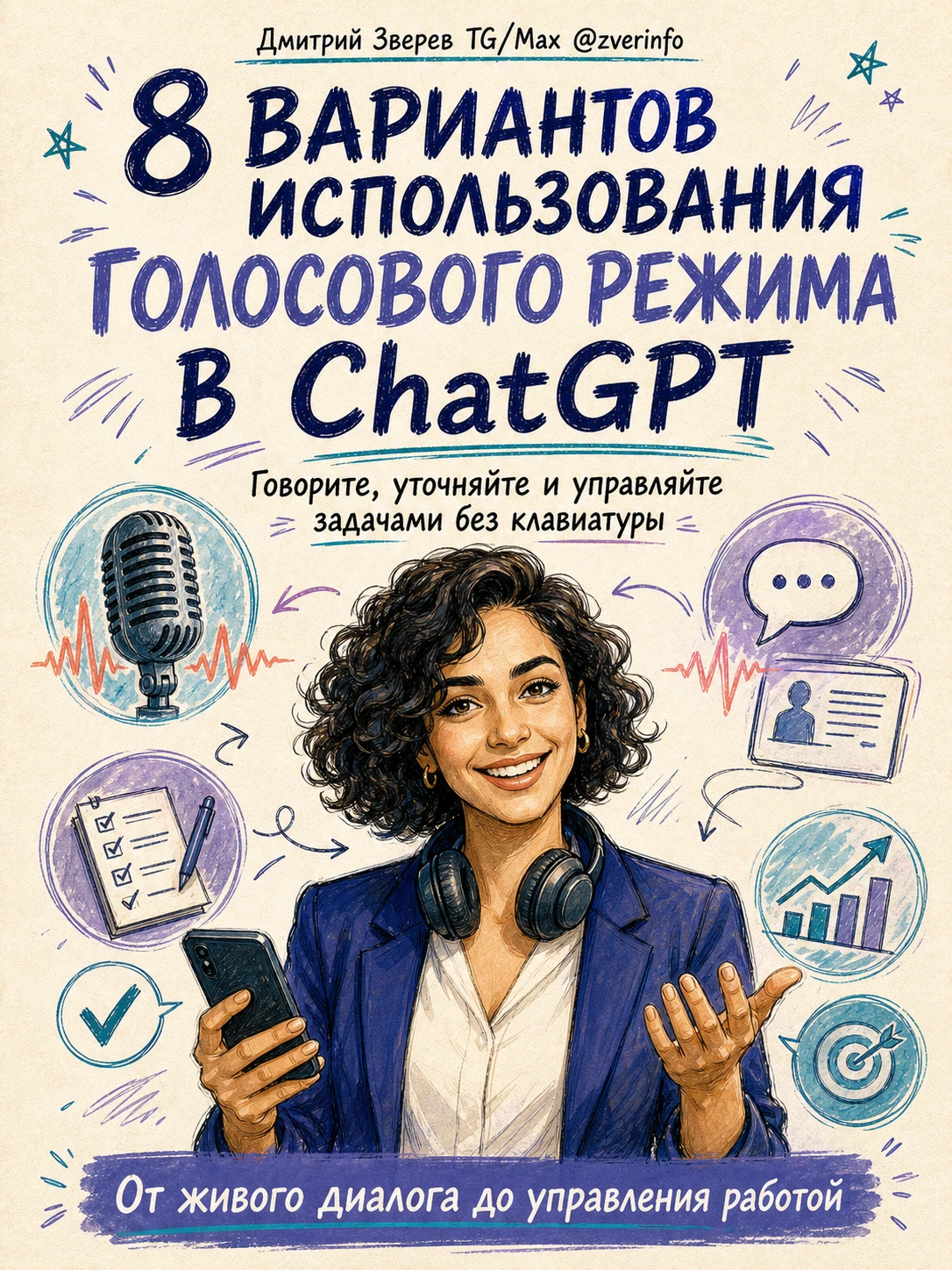 🔖 8 вариантов использования голосового режима в ChatGPT