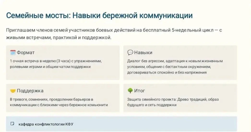 🇷🇺На базе Казанского федерального университета и ресурсного центра "Опора героев" орг...