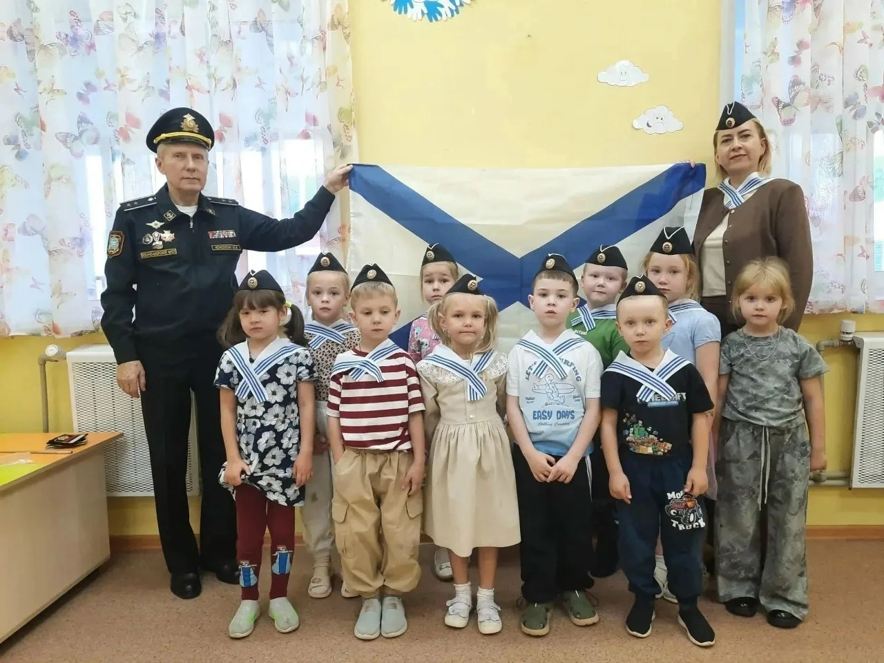 В Шарье появилось новое движение - очень юные моряки