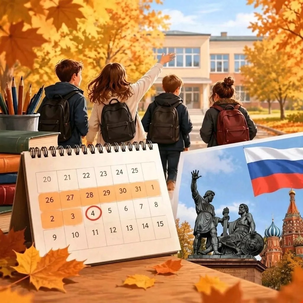 🍂 Предложены даты осеннего отдыха школьников
