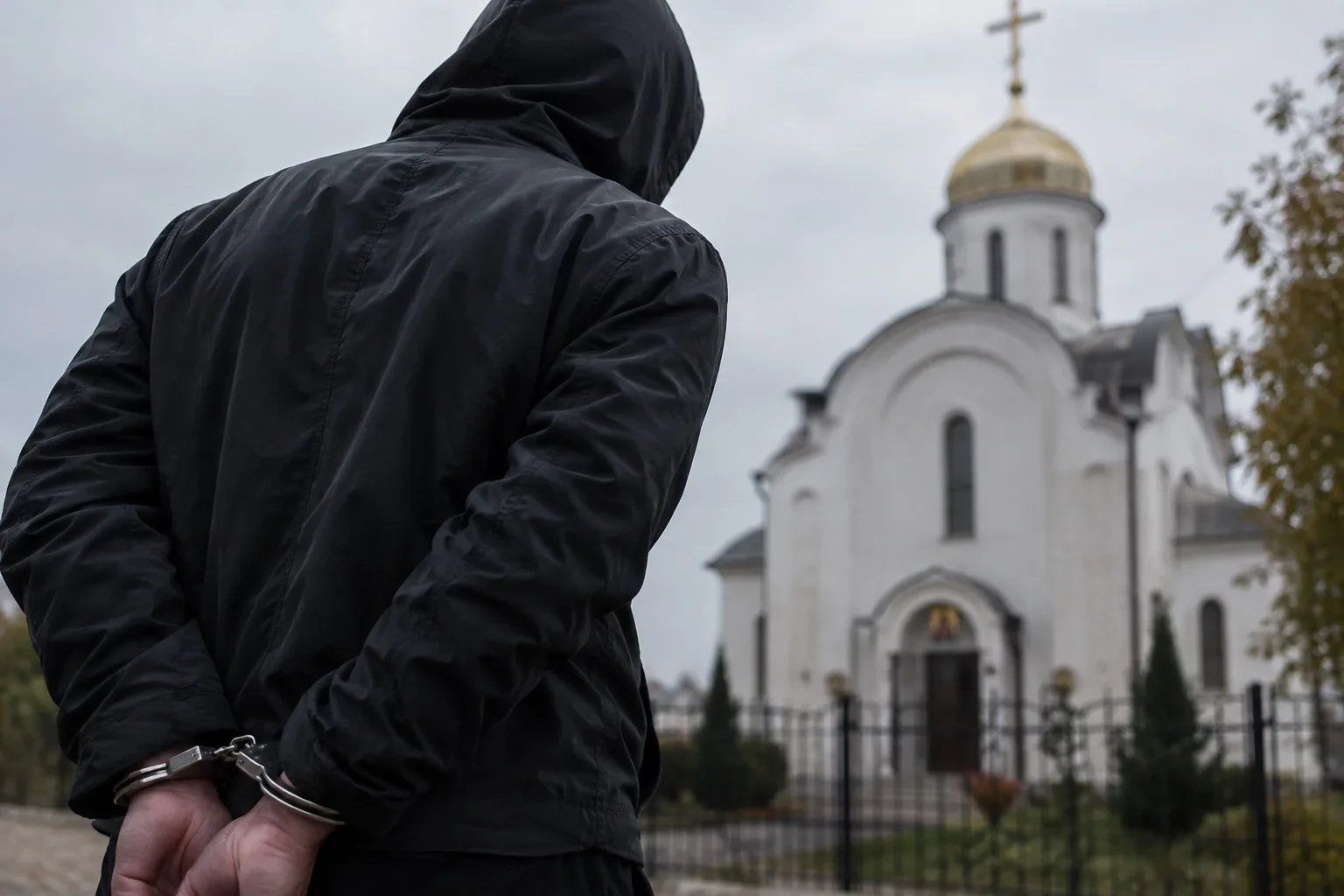 ❗️В Алчевске мужчину поймали с поличным при раскладке наркотиков возле церкви