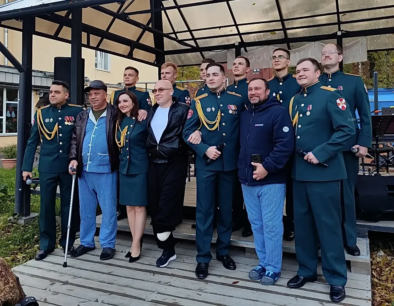 👏В год празднования 10-летия Росгвардии и 215-й годовщины войск правопорядка ансамбль ...