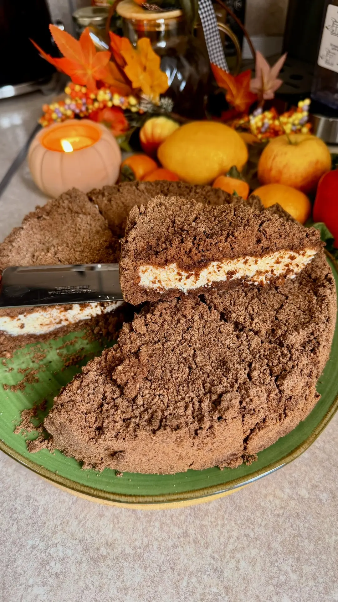 Шоколадная королевская ватрушка