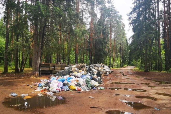 🚯 Свалки и сжигание отходов в Свердловском поселении