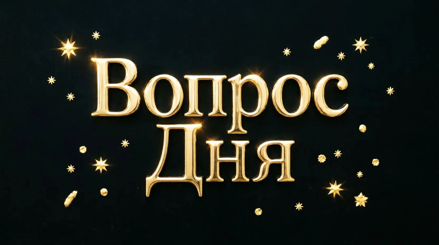 Вопрос дня: